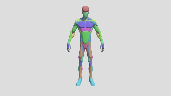 Stylized Character 3D Model