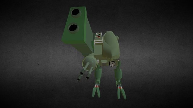 Tx-55 Metal gear 3D Model