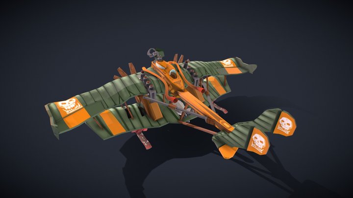[ The Flying Circus ] || Gotha G1 3D Model