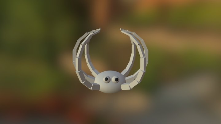 Exportable Squid 3D Model