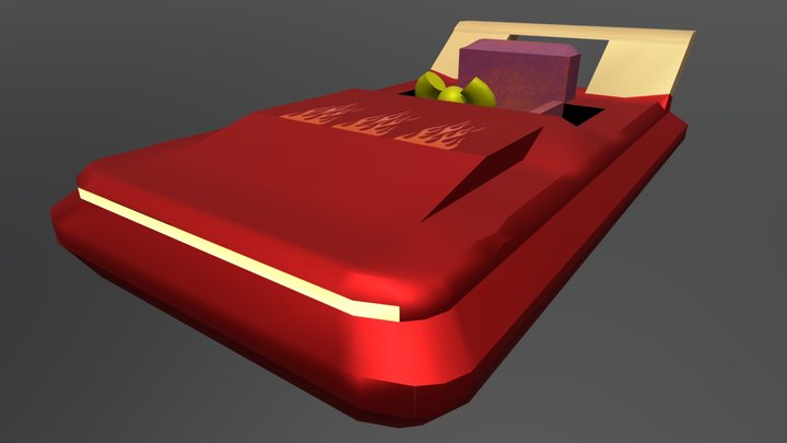 Sketchfab Flyer 3D Model