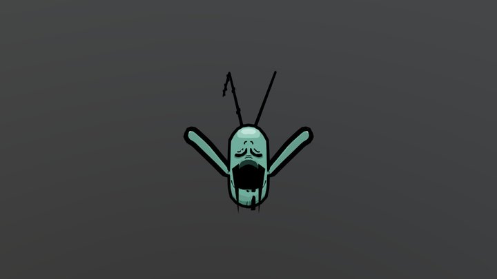 Served Plankton 3D Model