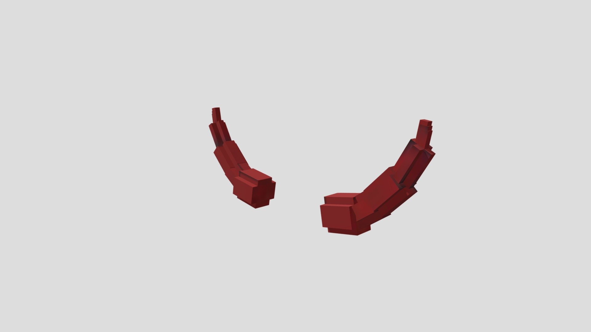 devil horns - 3D model by HelloMrjello [1e353e6] - Sketchfab