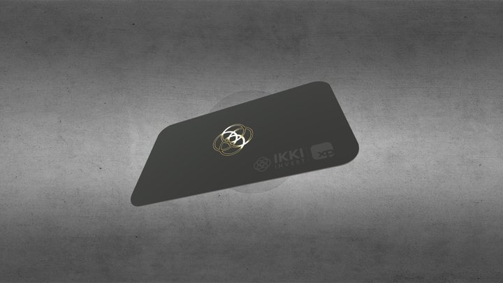 cartao de visita hot stamping [ikin] 3D Model