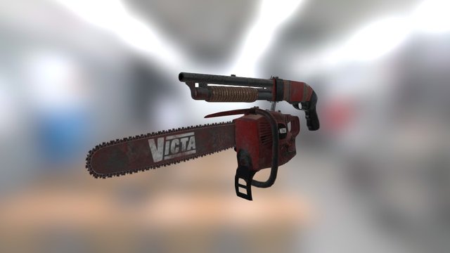 Apocalyptic Weapon 3D Model