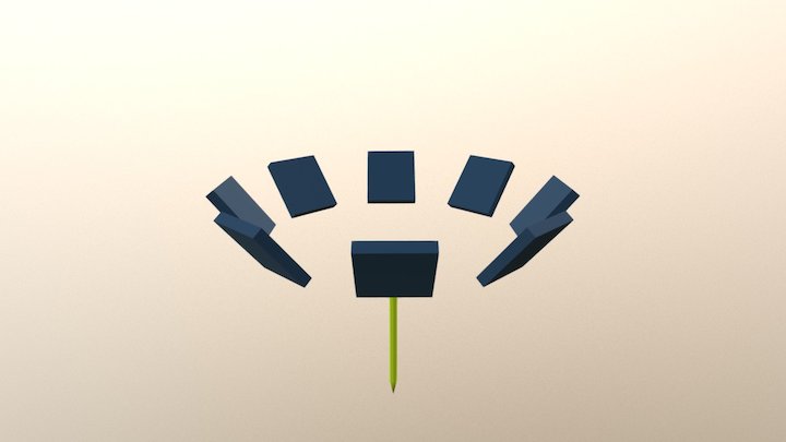 flower3.c4d 3D Model