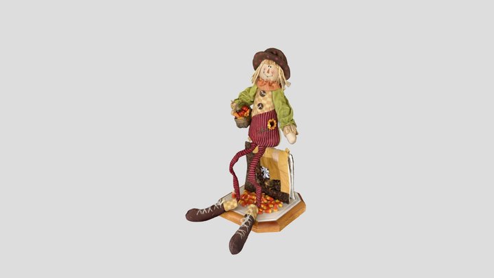 Scarecrow 3D Model