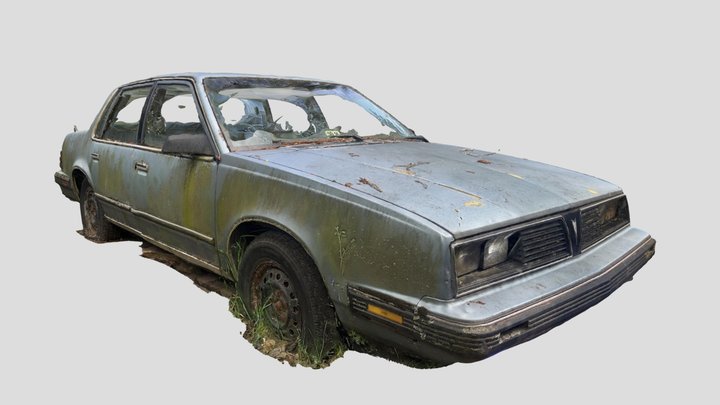 Pontiac 6000 1986 scan 3D Model