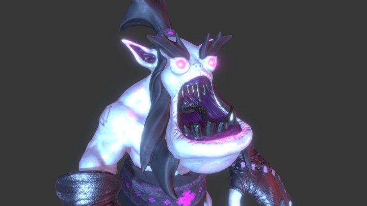 Assignment 7 - Goth Ghoulfriend 3D Model