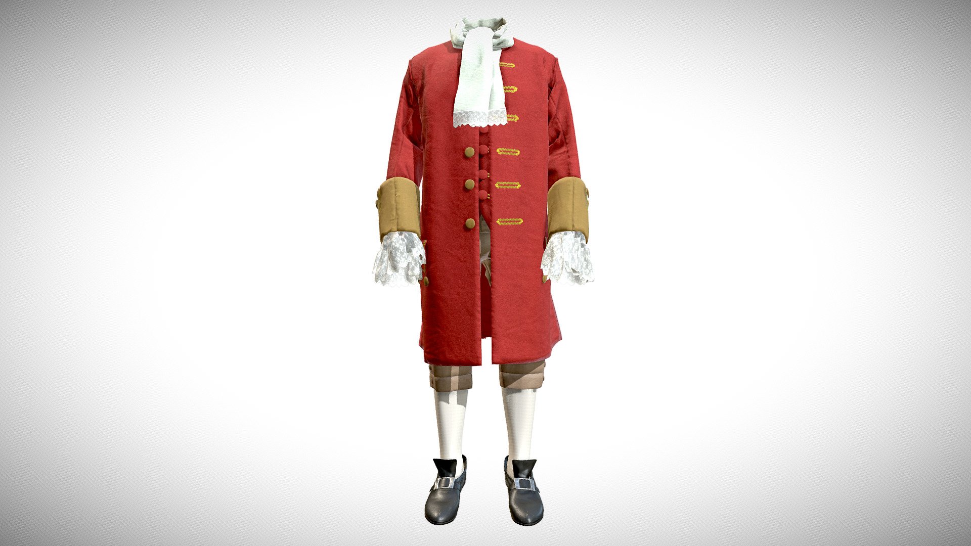 Man's #1 costume from a historical engraving