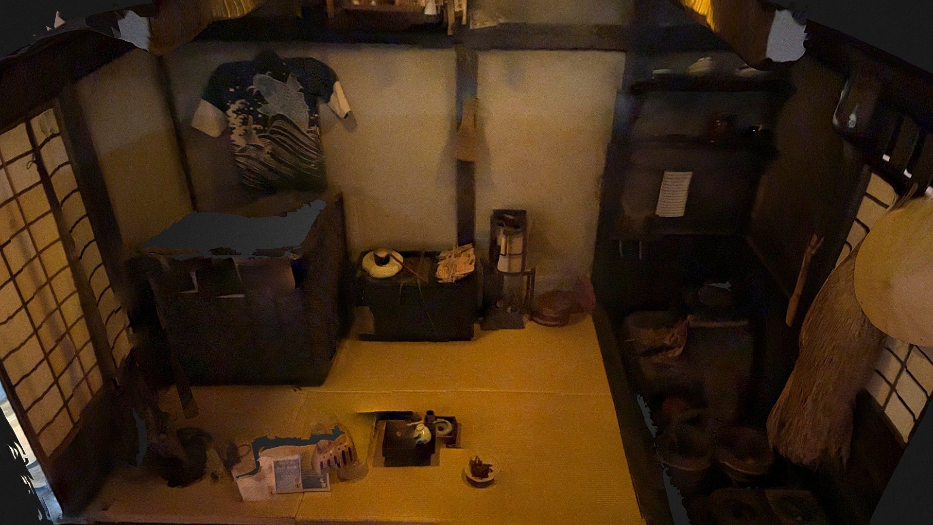 The town of Fukagawa in the Edo period