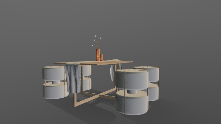 Chair N.23 3D Model