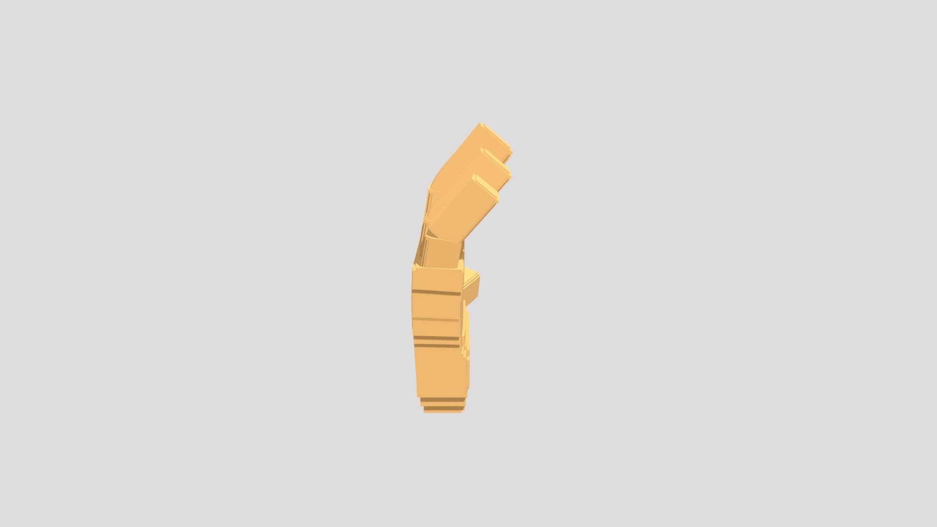 Blocky style hand (RIGGED) (Steal a Brainrot) - Download Free 3D model ...
