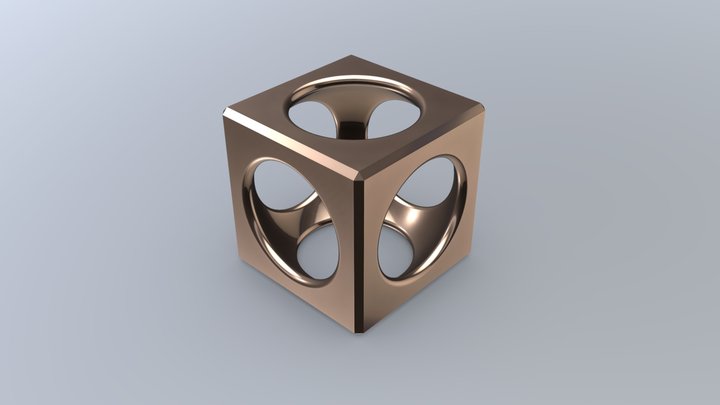 Cube 3D Model