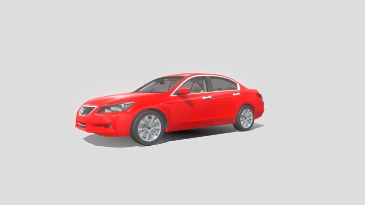 Honda Accord 2008 – Modello 3D gratuito STL