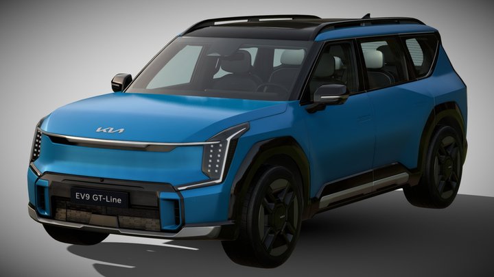 2024 Kia EV9 GT-Line – Modèle 3D gratuit STL