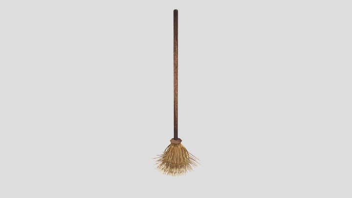 Broom 3D Model