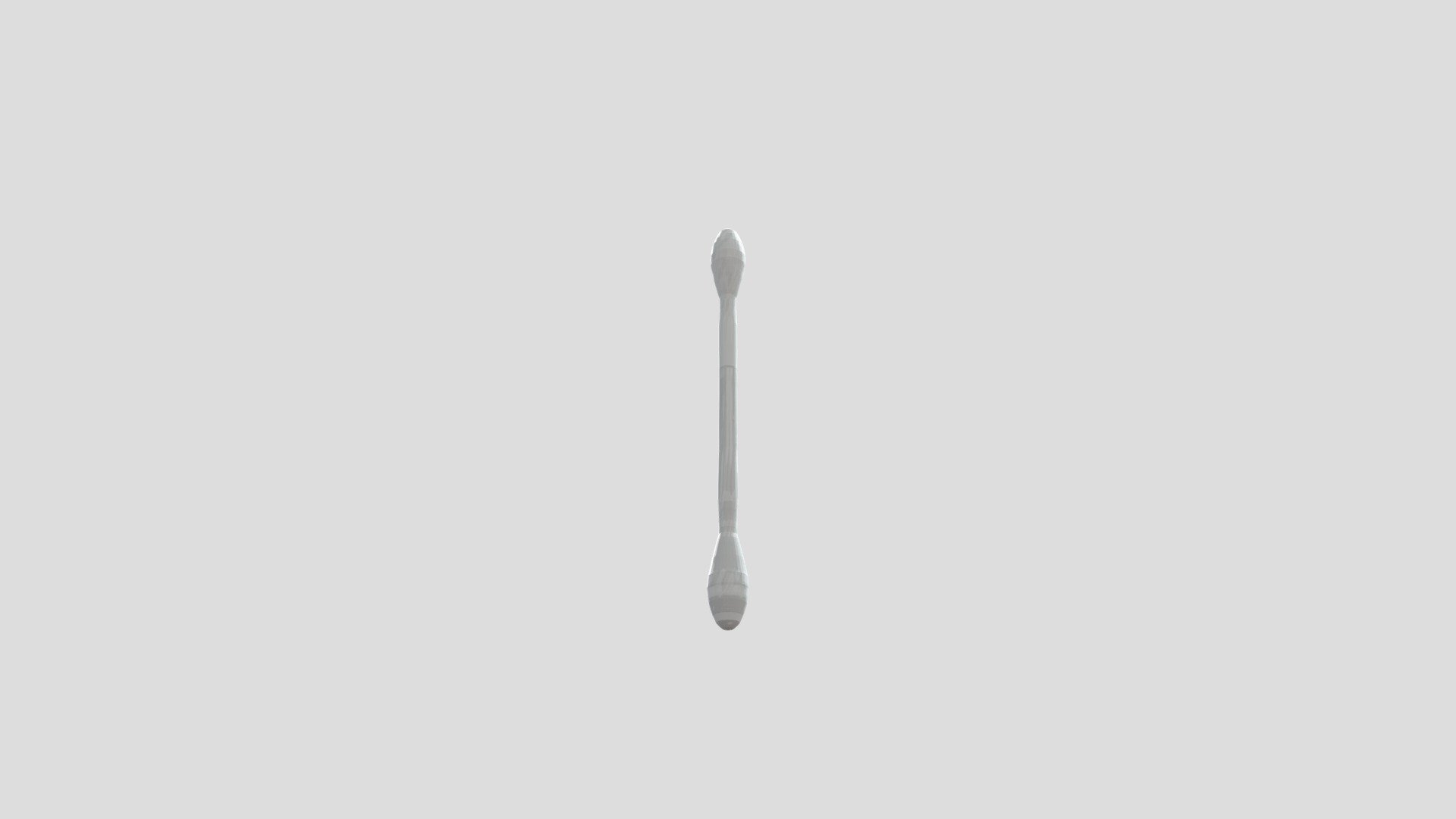 Hisopo Modelo en 3D