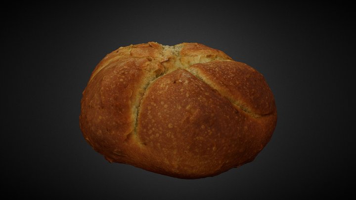 Bread Assets - Bread - Houska - 10 3D Model