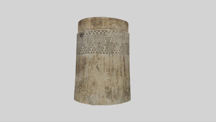 Par' (tub in traditional Erzya culture) v2 3D Model