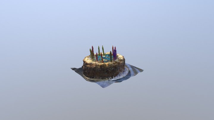 Hanna's cake 3D Model
