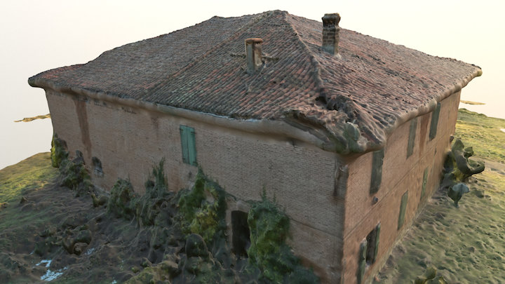 Casa abbandonata - Casalecchio - DJI Spark 3D Model