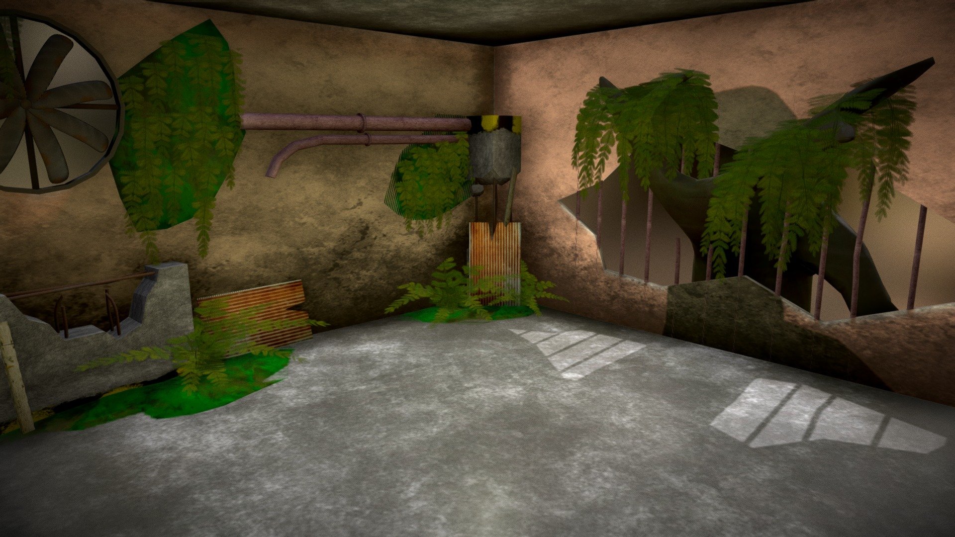 Old Factory Room / Decor Environment