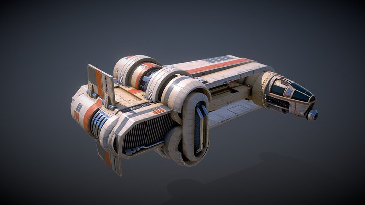 TC181 "Galante"  - Animated 3D Model