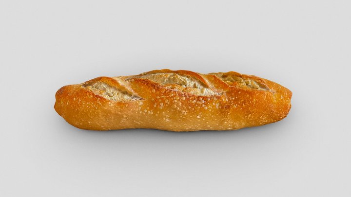 Bread object capture – Gratis 3D-model STL