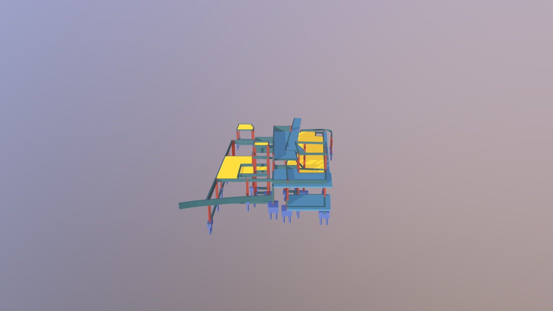 3D Residência RCD - Ipê Branco