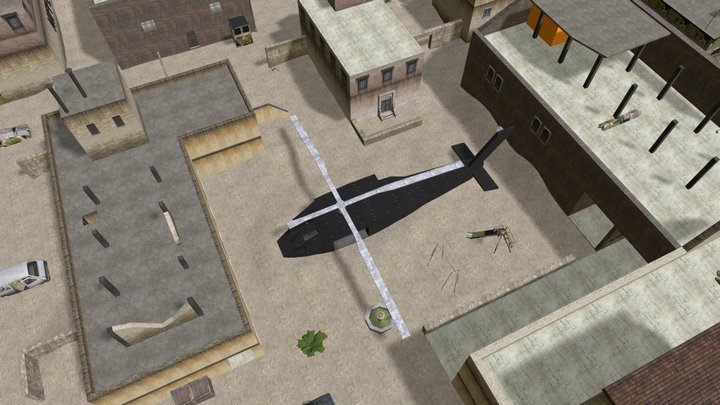 Cs_Blackhawk_down – Modello 3D gratuito STL