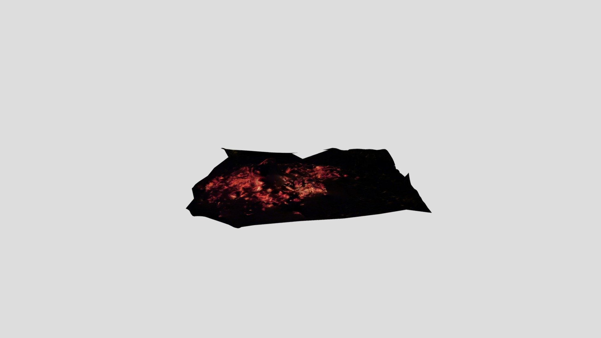 Glowing coals