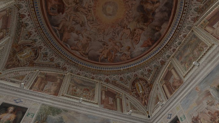 Stanza degli Angeli, Palazzo Farnese 3D Model