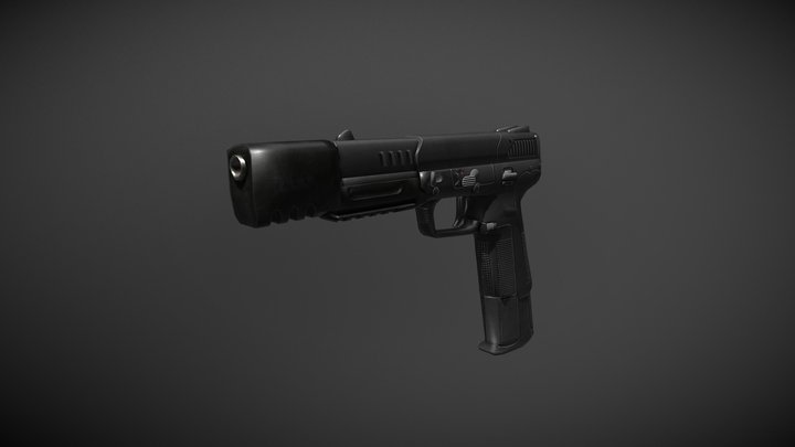 Five-Seven Custom 3D Model