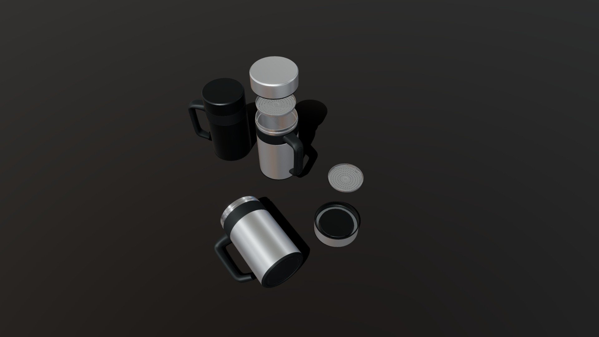 Thermos, Thermo Mug |  3D models for e-commerce — Sketchfab embed 3D viewer