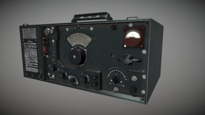 Radio P-311 3D Model