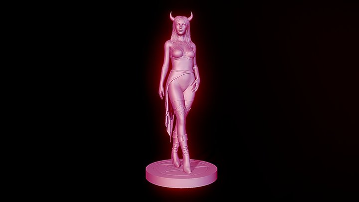 Succubus 3D Model