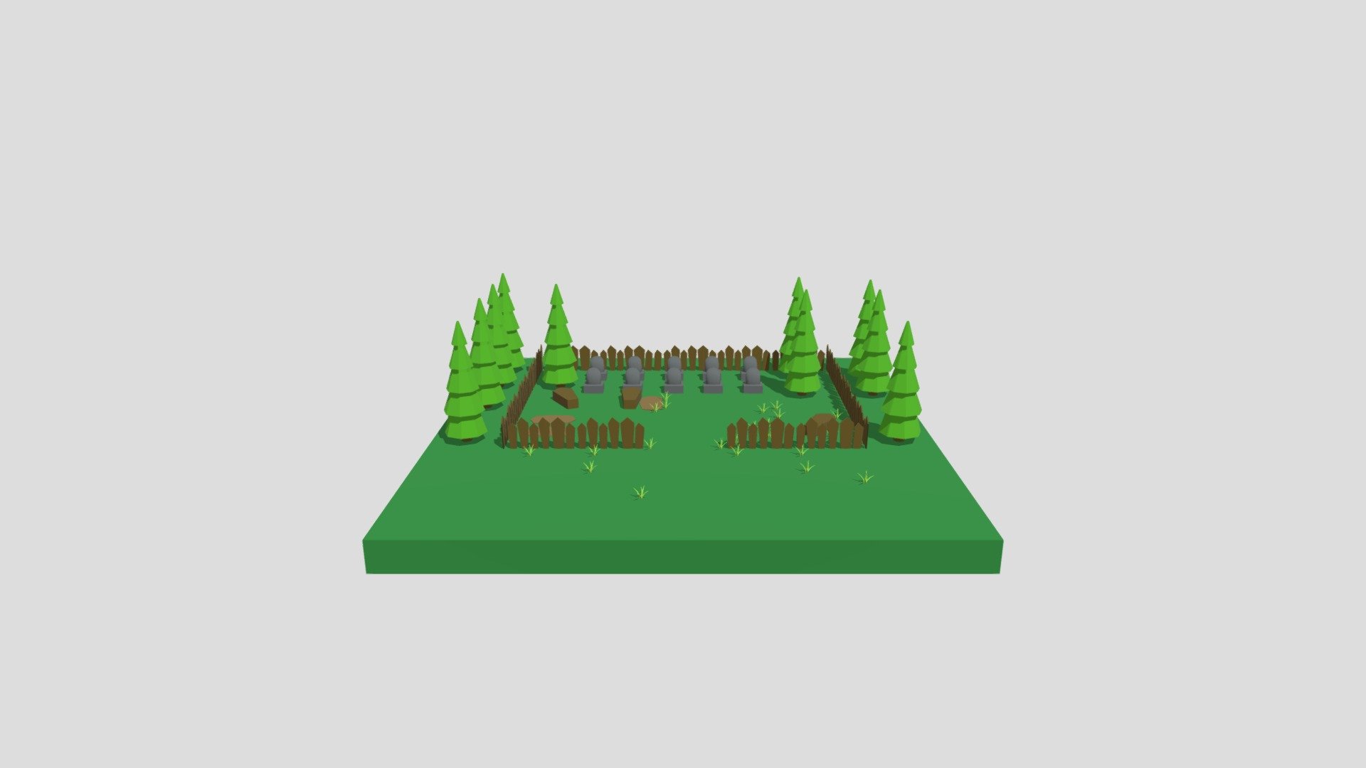 Cemetery from Poly by Google