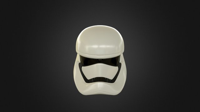 Storm trooper helmet 3D Model