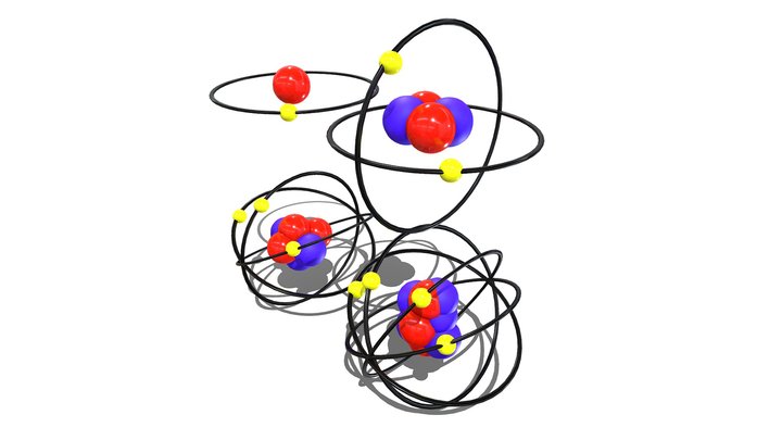Atoms 3D Model