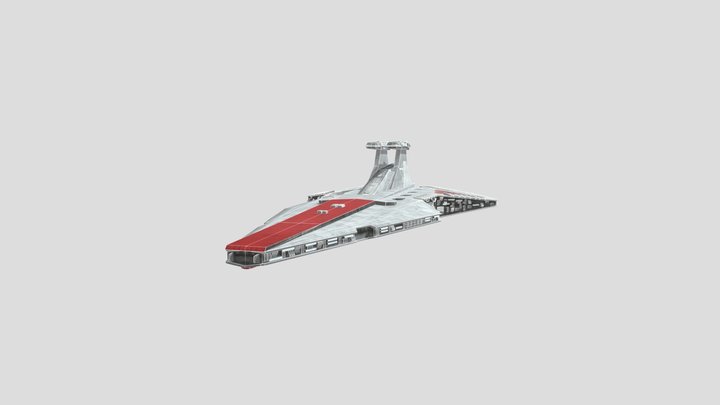Republic Venator Star Destroyer – Free 3D Model STL