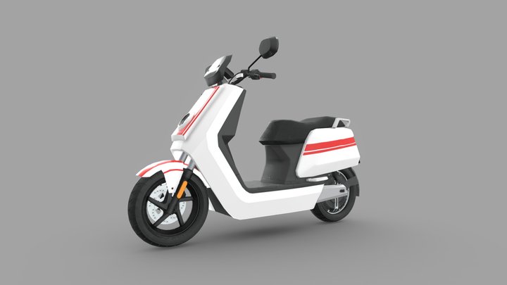 NIU NQi GTS Electric scooter 3D Model