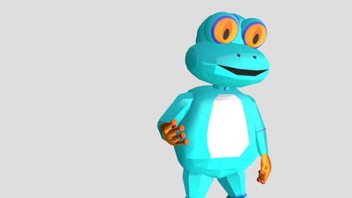 frogCounting 3D Model