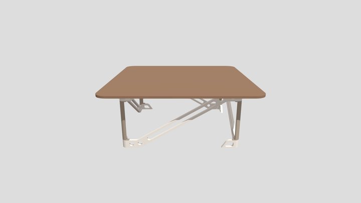 A Simple Table 3D Model