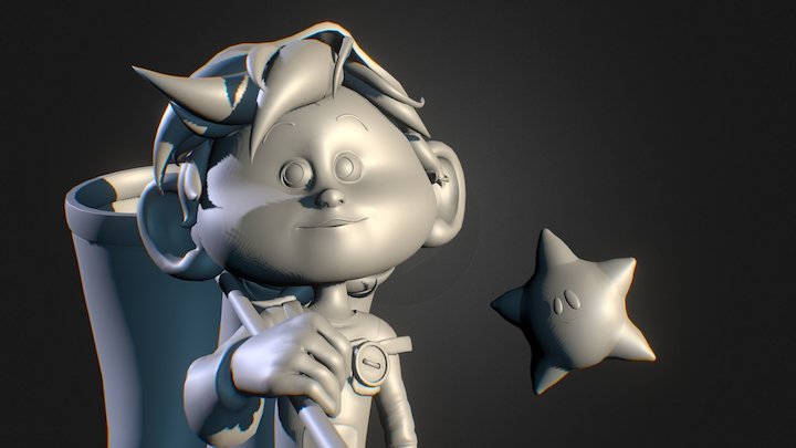 The Starcatcher 3D Model