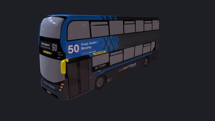 ADL Enviro 400 MMC NXWM 3D Model