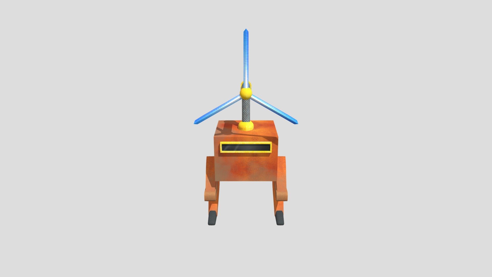 Cubic Robot (With Animations) - 3D model by danielvazquezsamos [1e4ee73 ...