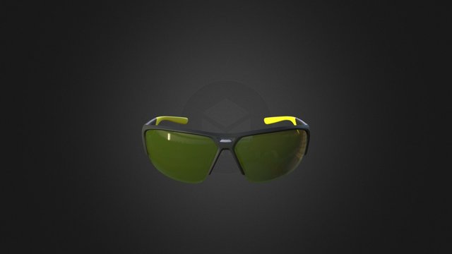 Glasses Anim Sketchfab 3D Model