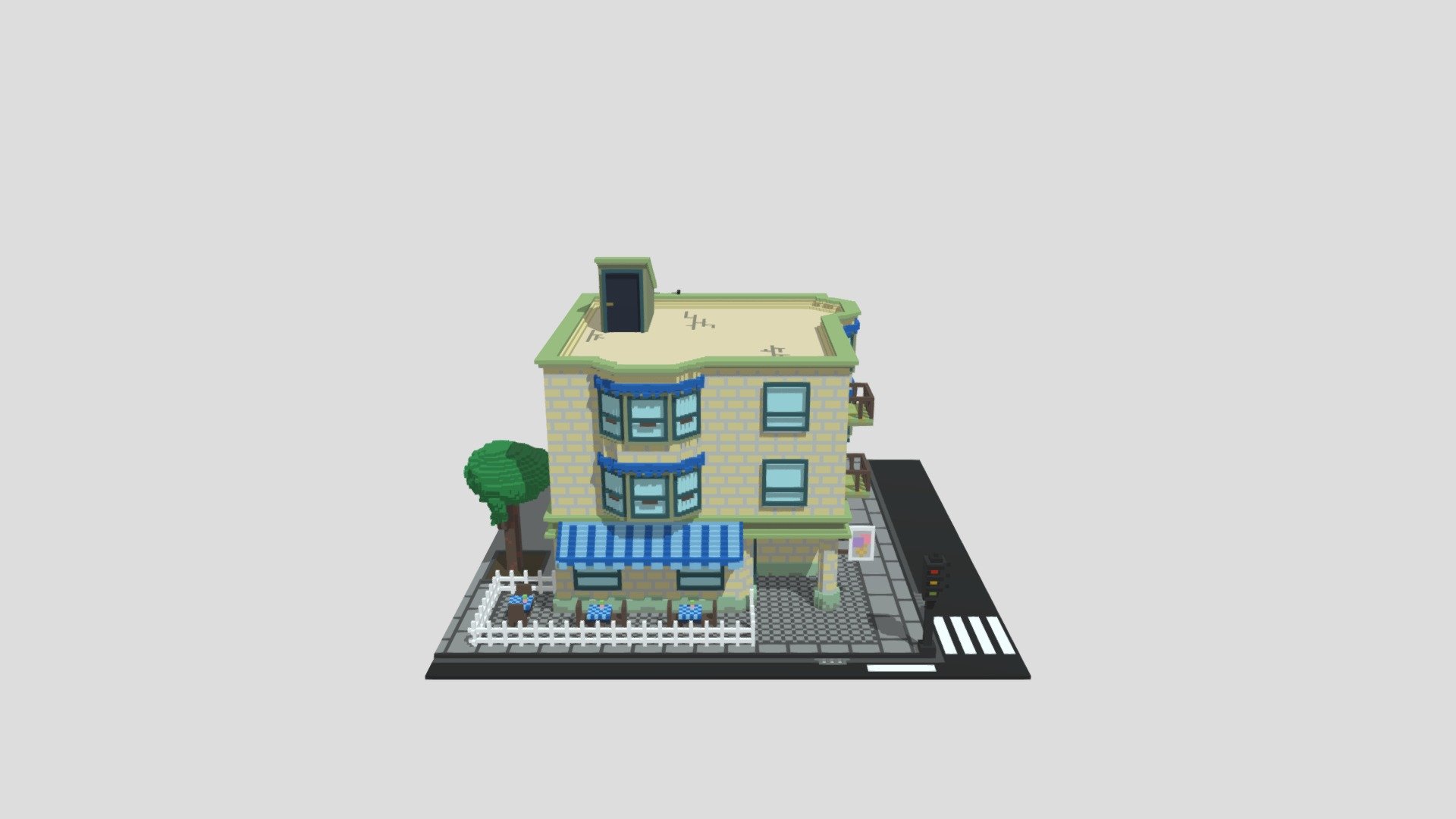 Cafe building