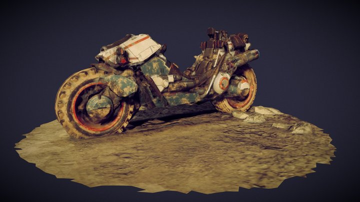 Rage2 Bike 3D Model